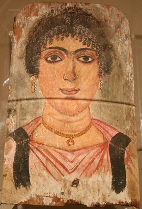 A Woman, ? , ca AD 350 (Römer-Pelizaeus Museum, 30.66)